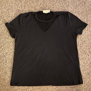 Lavender Field Dark Grey Short Sleeve Shirt